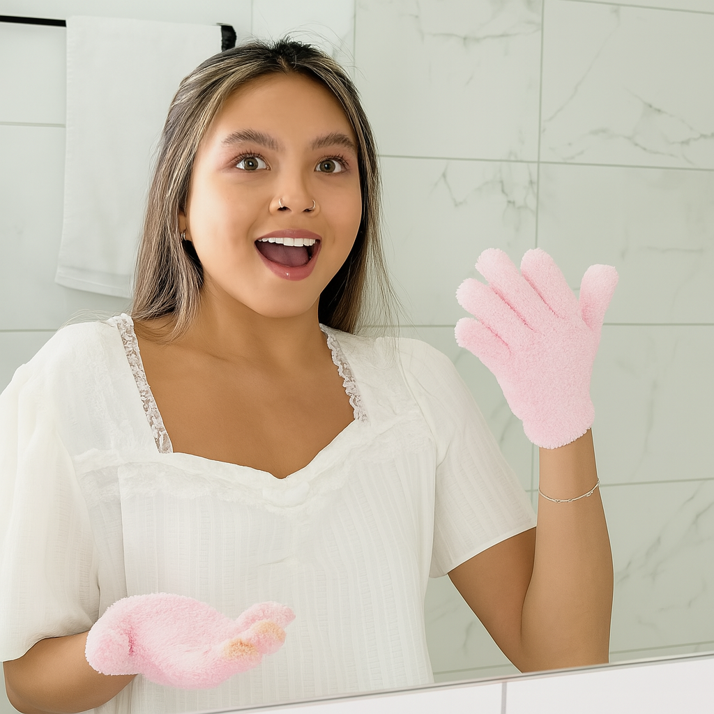 Guantes desmaquillantes Bloomi™